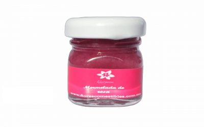flores-comestibles-georganica-mermelada de rosa 90 gr